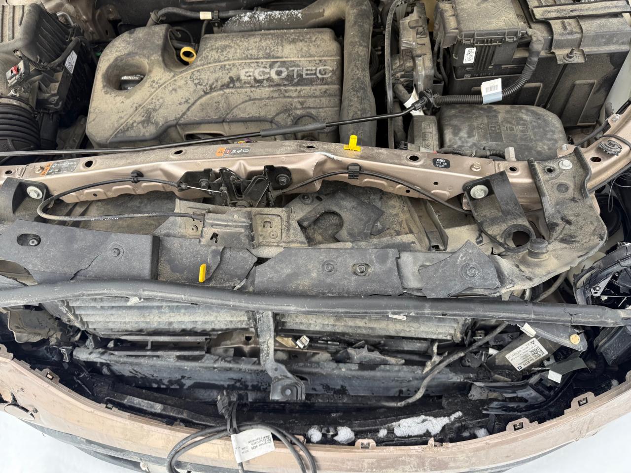 2018 GMC Terrain VIN 3GKALTEV6JL177307 Copart auction photo, front end / side damage thumbnail 6