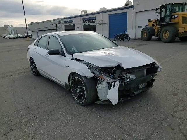 2023 Hyundai Elantra VIN KMHLR4AF8PU542426 Copart auction photo, front end damage thumbnail 10