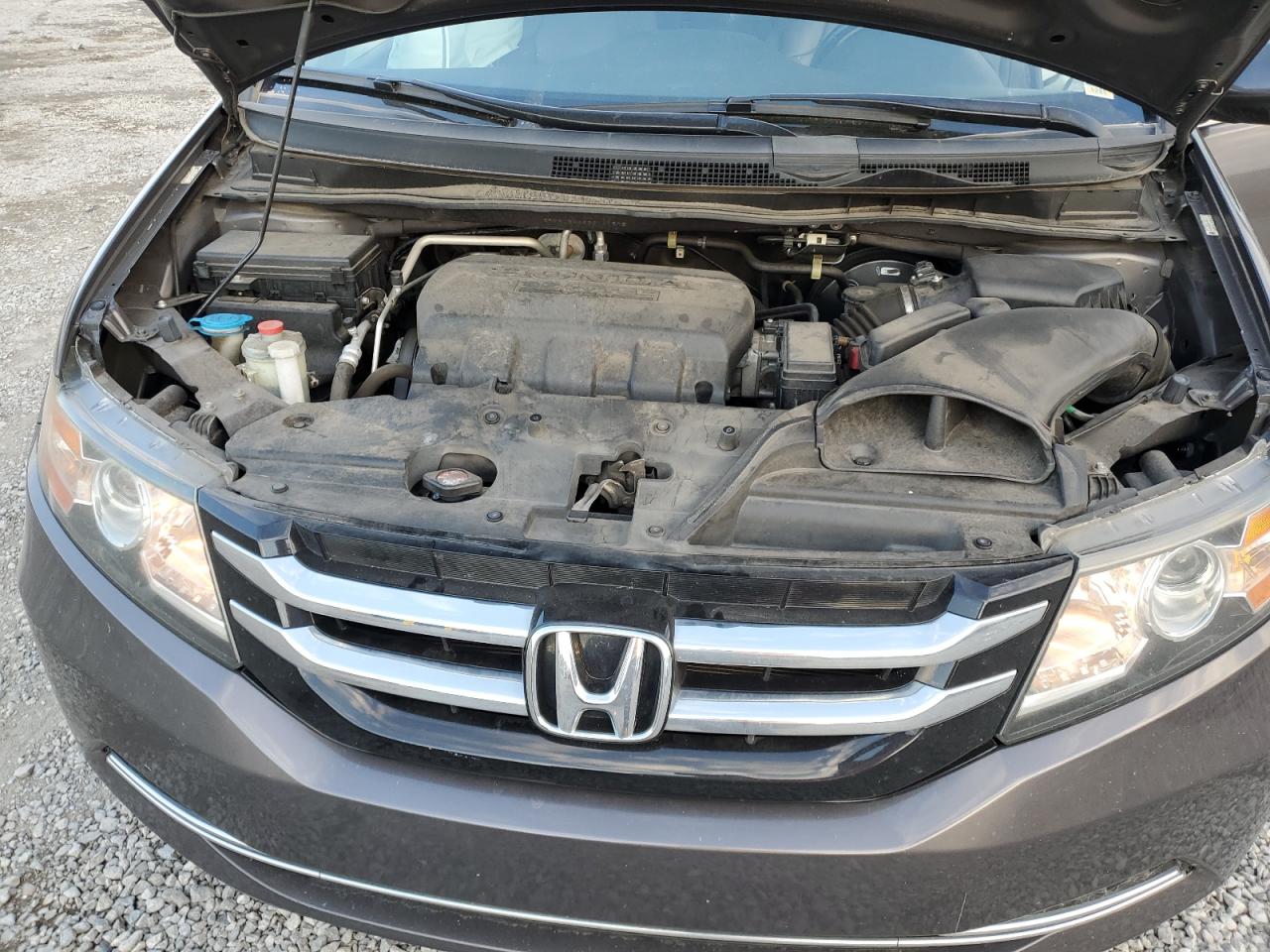 2016 Honda Odyssey VIN 5FNRL5H68GB141575 Copart auction photo, all over damage thumbnail 12