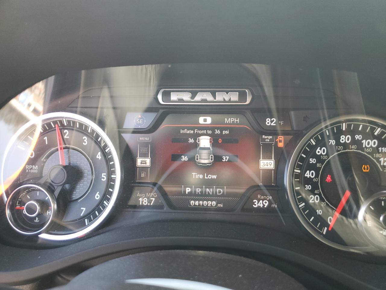 2022 RAM 1500 VIN 1C6RRFBG4NN470978 Copart auction photo, front end damage thumbnail 9