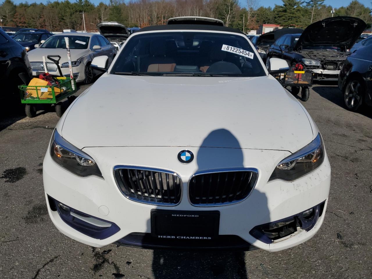 2017 BMW 2er VIN WBA2M9C53HV717030 Copart auction photo, undercarriage damage thumbnail 5