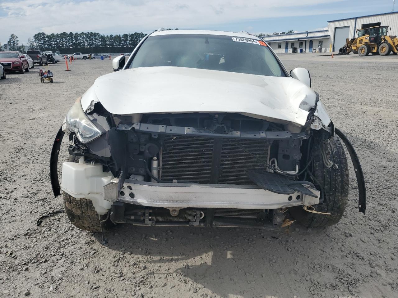 2017 Infiniti QX70 VIN JN8CS1MW3HM414264 Copart auction photo, all over damage thumbnail 5