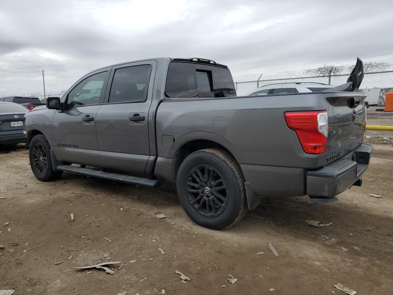 2019 Nissan Titan VIN 1N6AA1E62KN511586 Copart auction photo, front end / side damage thumbnail 2