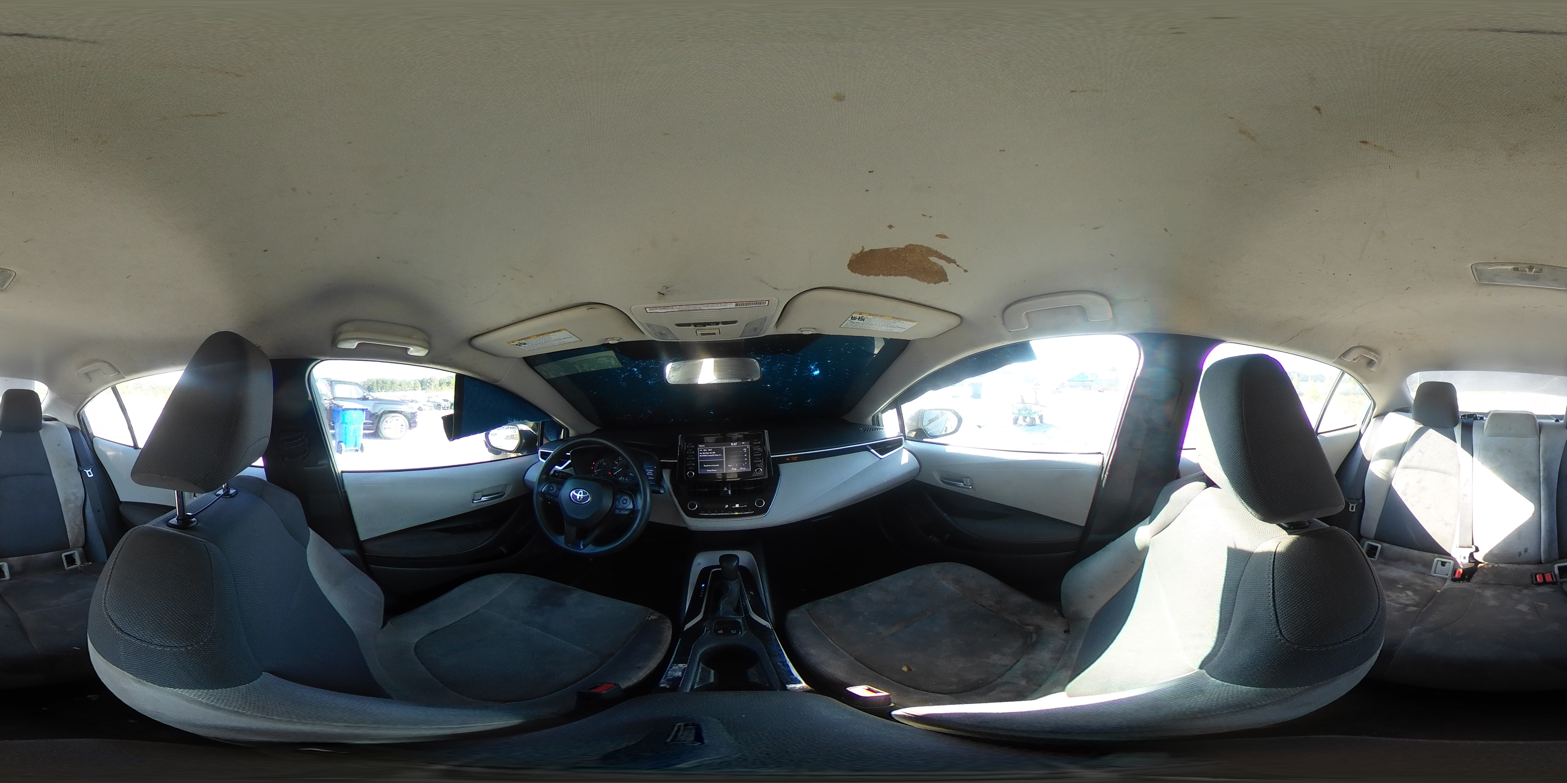 2020 Toyota Corolla VIN 5YFDPRAE4LP118042 Copart auction photo, all over damage thumbnail 12