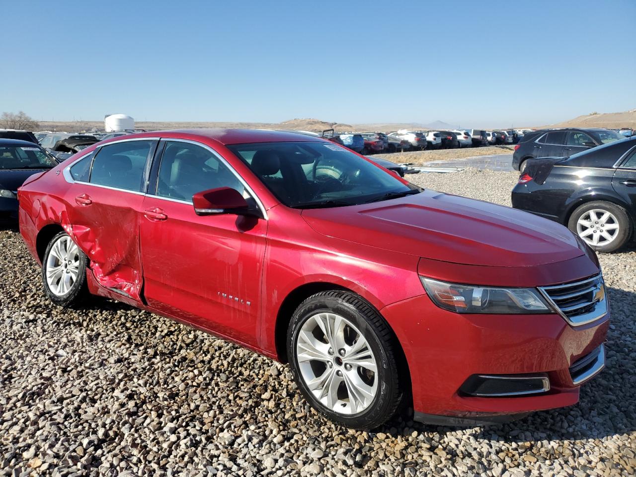 2014 Chevrolet Impala VIN 2G1125S35E9109272 Copart auction photo, side damage thumbnail 4