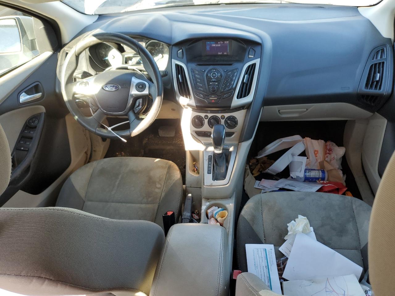 2013 Ford Focus VIN 1FADP3K25DL136146 Copart auction photo, front end damage thumbnail 8