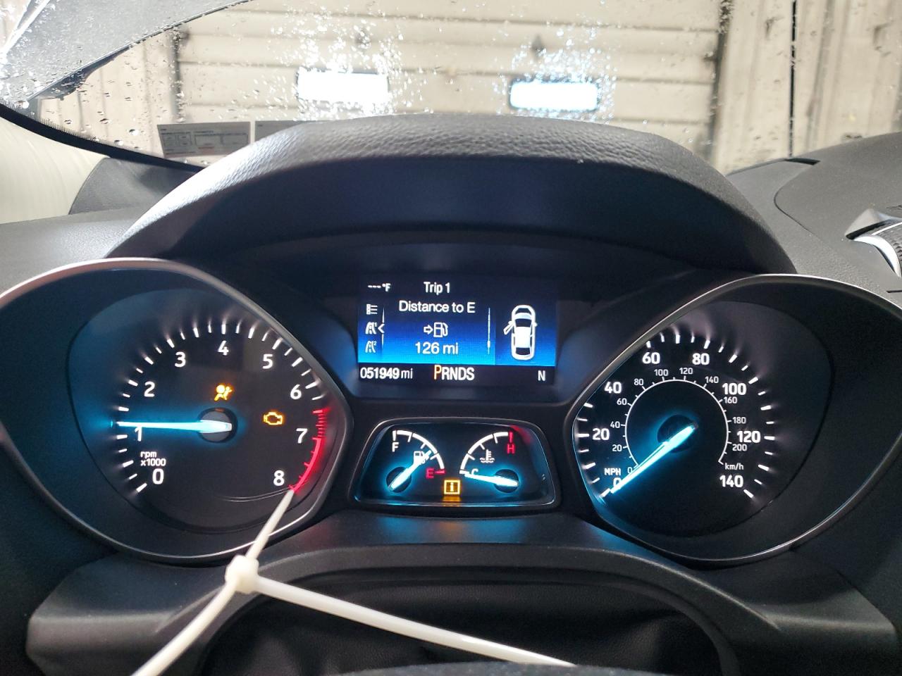 2017 Ford Escape VIN 1FMCU9JDXHUD21020 Copart auction photo, front end damage thumbnail 9