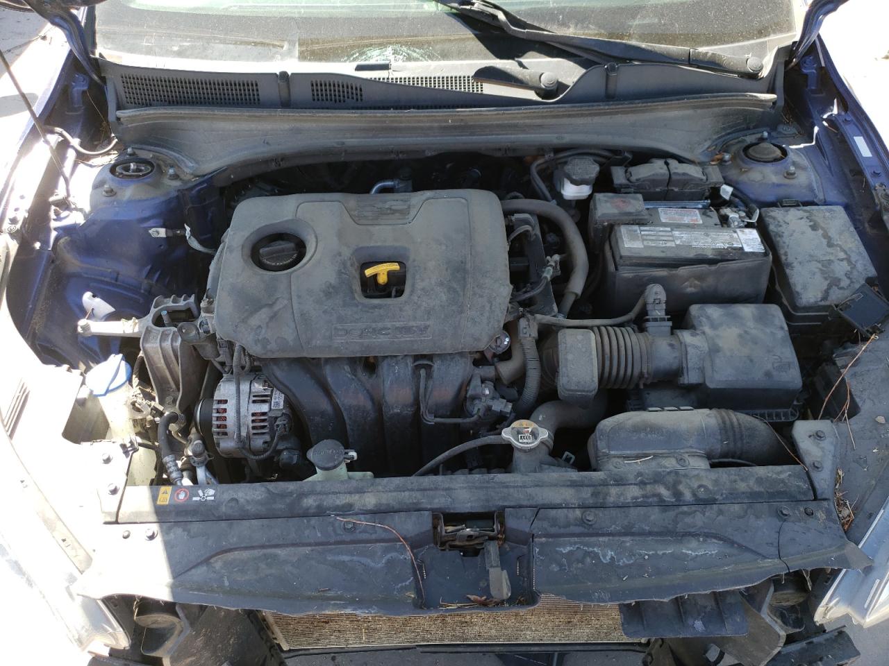 2019 KIA Forte VIN 3KPF34AD8KE050441 Copart auction photo, rollover / hail damage thumbnail 13