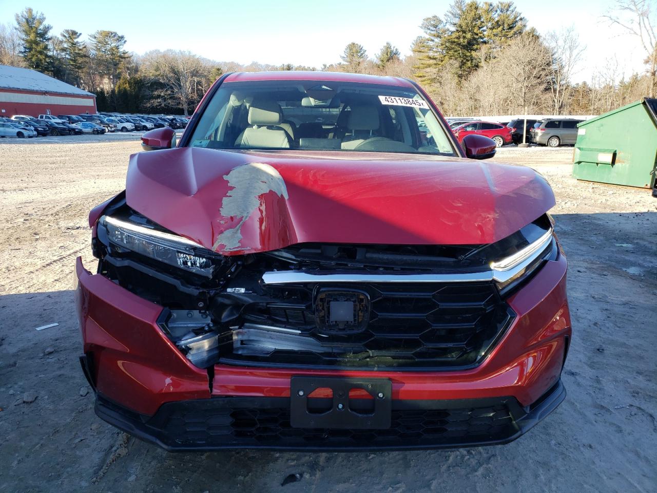 2024 Honda CR-V VIN 2HKRS4H43RH467056 Copart auction photo, front end / mechanical damage thumbnail 5