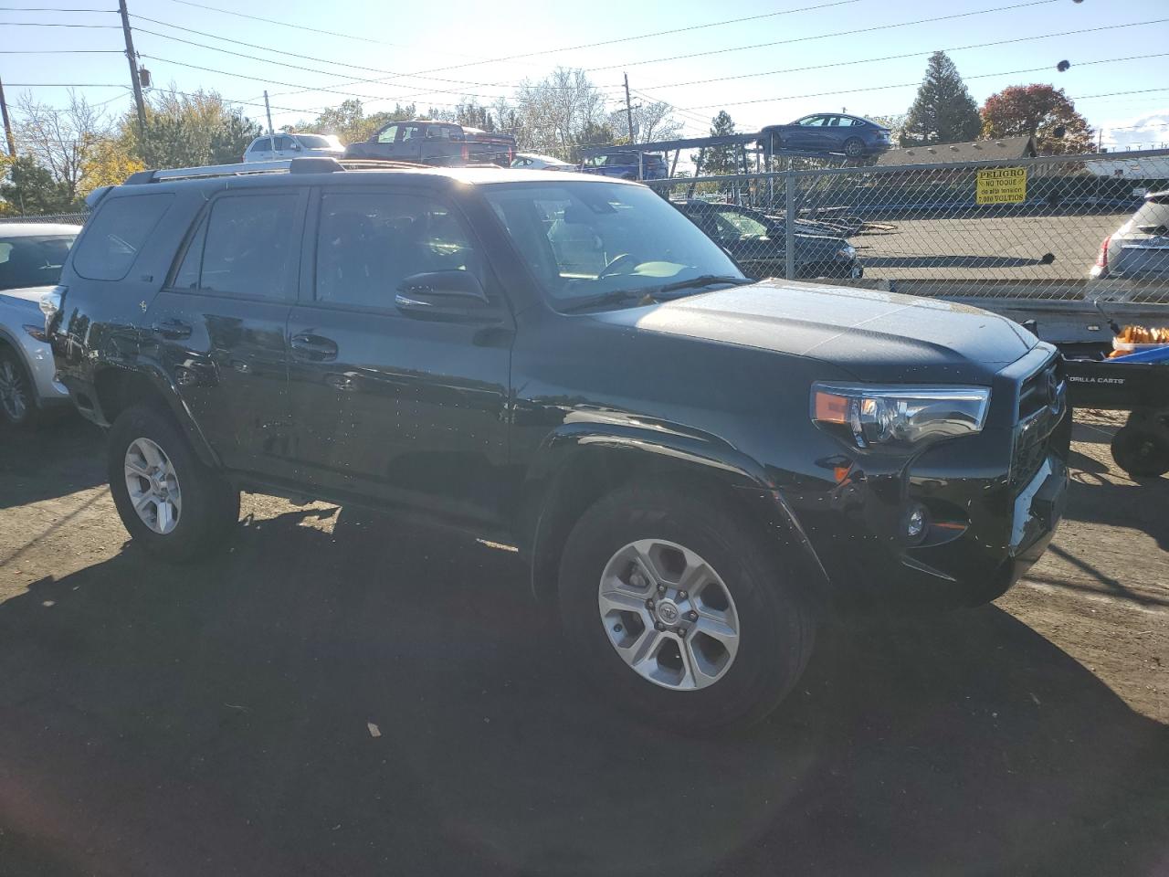 2021 Toyota 4Runner VIN JTENU5JR7M5861233 Copart auction photo, all over damage thumbnail 4