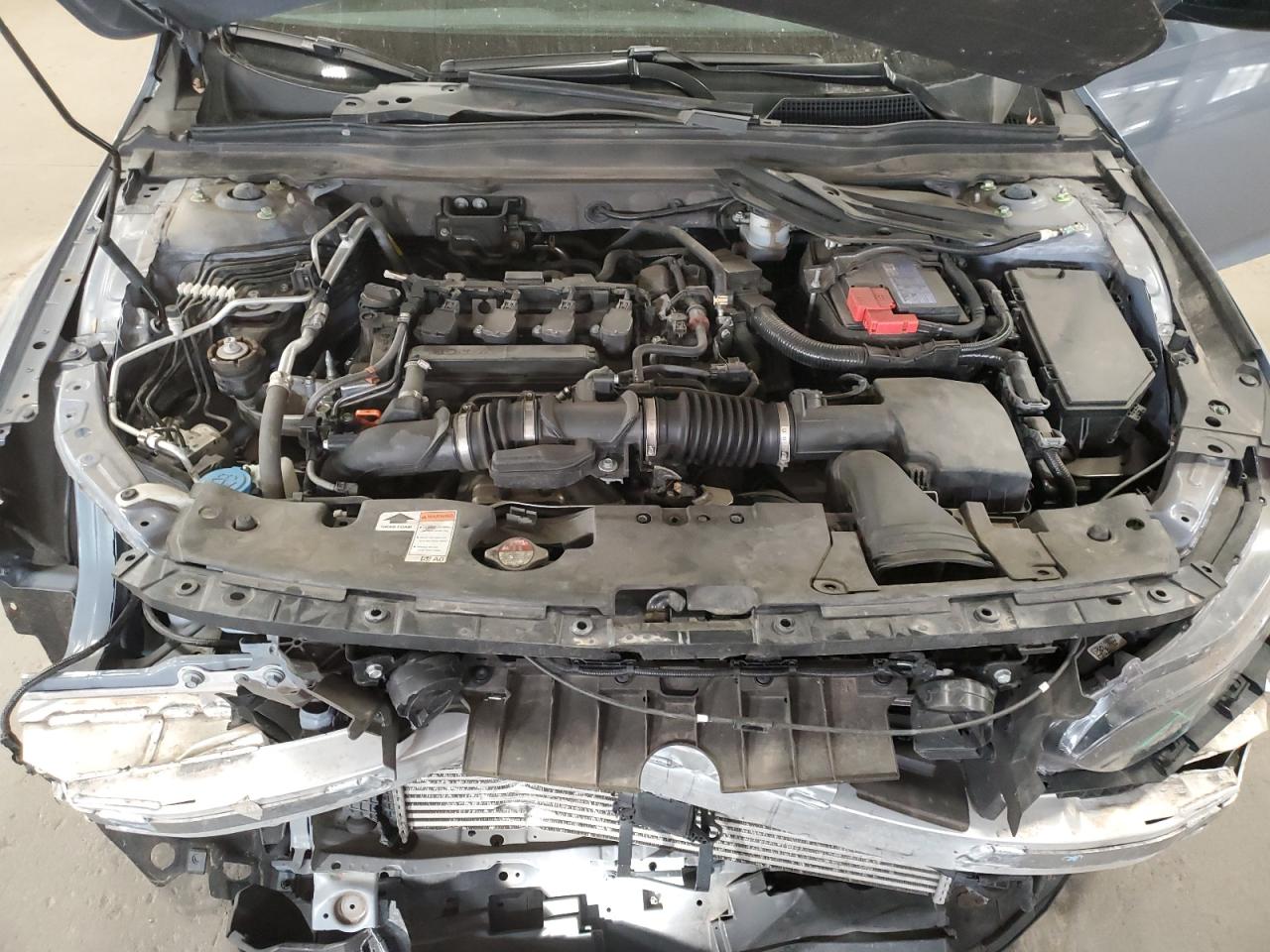2022 Honda Accord VIN 1HGCV1F31NA051418 Copart auction photo, front end / minor dent/scratches damage thumbnail 11