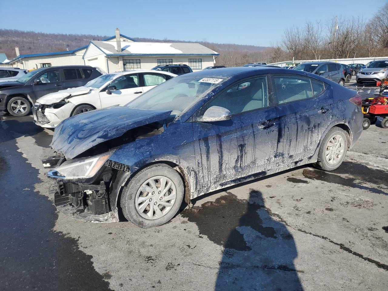 2019 Hyundai Elantra VIN 5NPD74LF7KH496277
