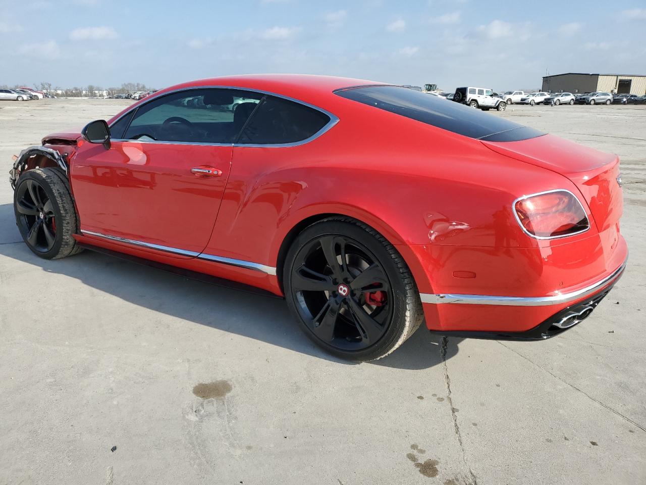 2016 Bentley Continental VIN SCBFH7ZA7GC058724 Copart auction photo, front end / hail damage thumbnail 2