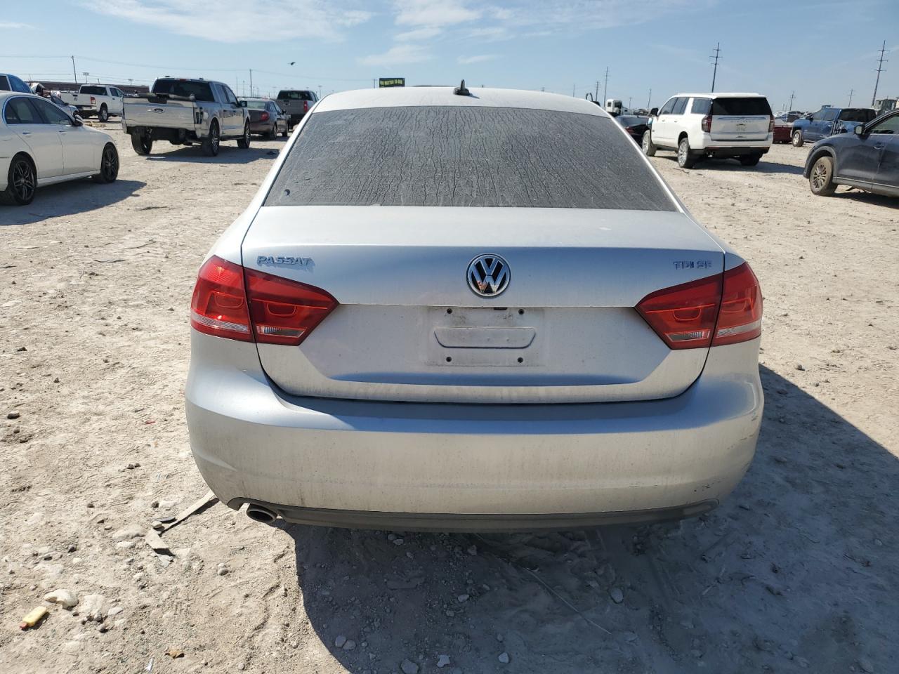 2014 Volkswagen Passat VIN 1VWBN7A33EC073491 Copart auction photo, front end damage thumbnail 6