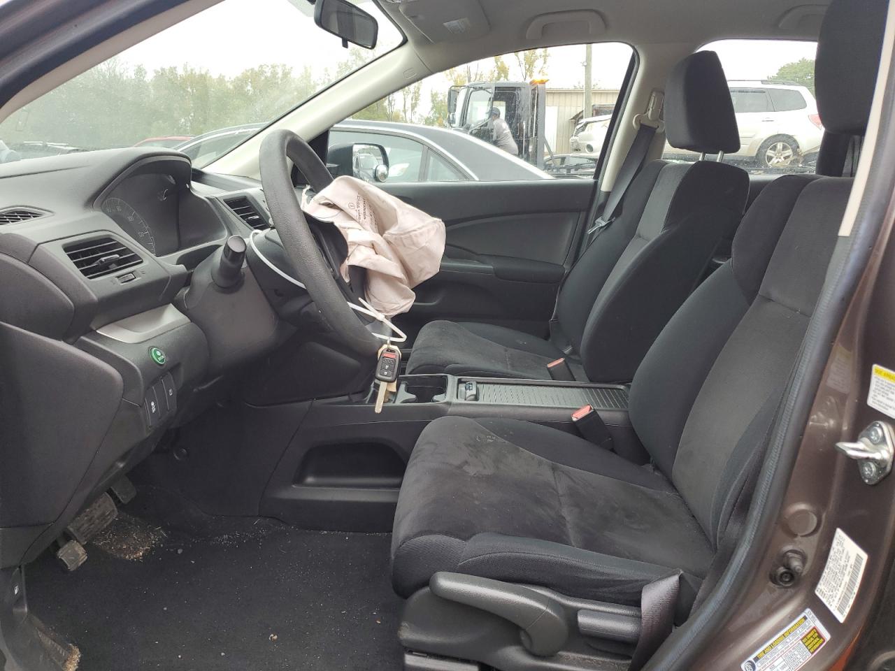 2014 Honda CR-V VIN 5J6RM4H35EL000545 Copart auction photo, front end / minor dent/scratches damage thumbnail 7