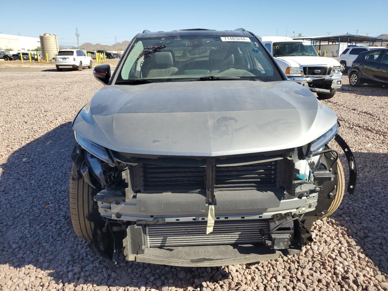 2023 Chevrolet Blazer VIN 3GNKBDR41PS187081 Copart auction photo, front end damage thumbnail 5