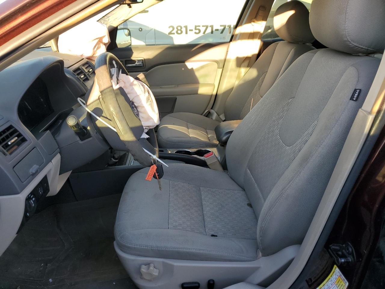 2012 Ford Fusion VIN 3FAHP0HA6CR154539 Copart auction photo, front end / mechanical damage thumbnail 7