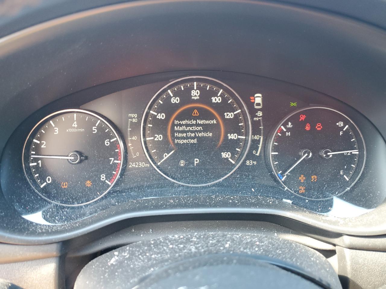 2023 Mazda 3 VIN JM1BPBJYXP1614336 Copart auction photo, all over damage thumbnail 9