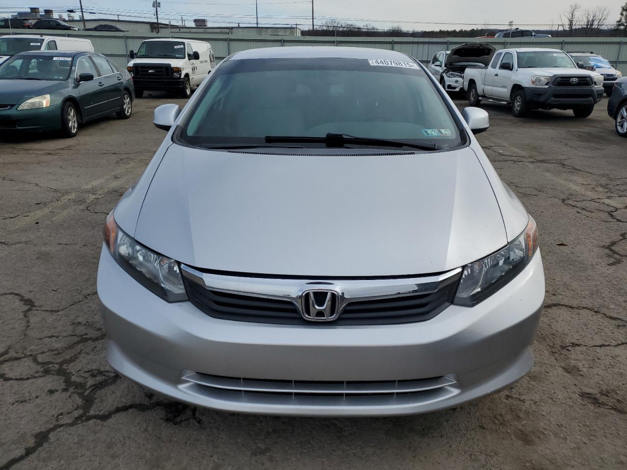 2012 Honda Civic VIN 19XFB2F52CE344041 Copart auction photo, side damage thumbnail 5