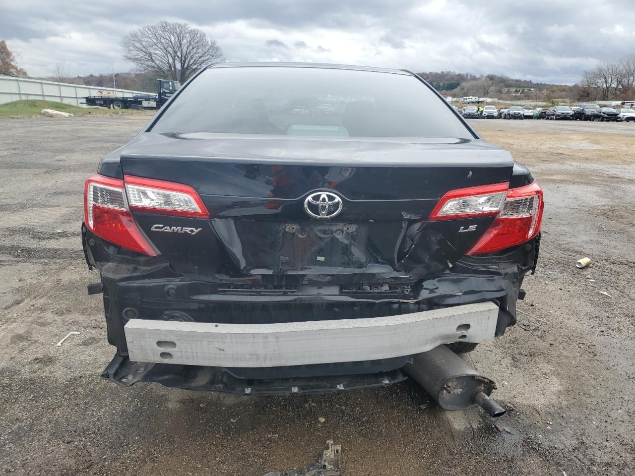 2014 Toyota Camry VIN 4T4BF1FK8ER419060 Copart auction photo, rear end / minor dent/scratches damage thumbnail 6