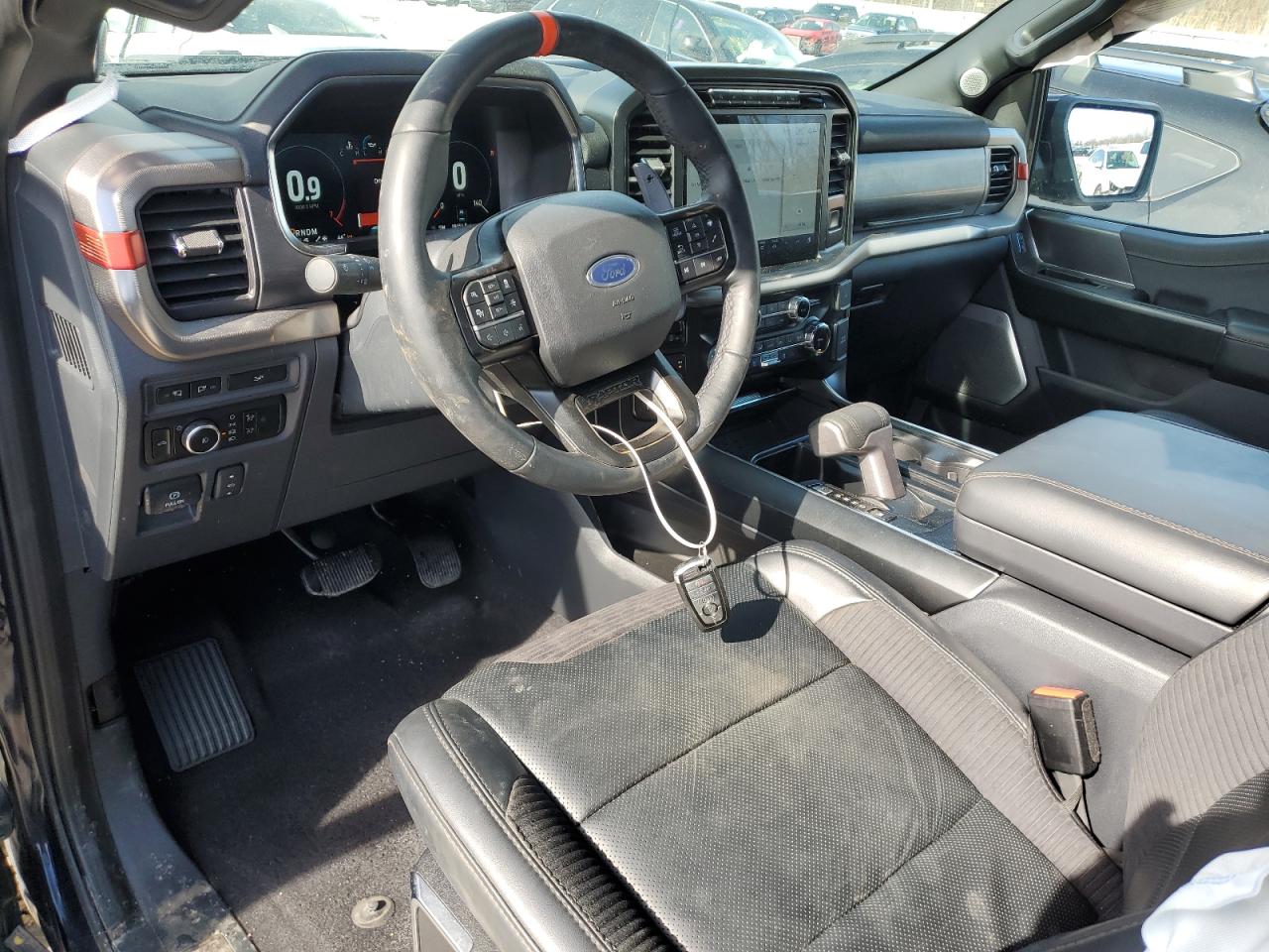 2023 Ford F-150 VIN 1FTFW1RG0PFD16861 Copart auction photo, front end / side damage thumbnail 8