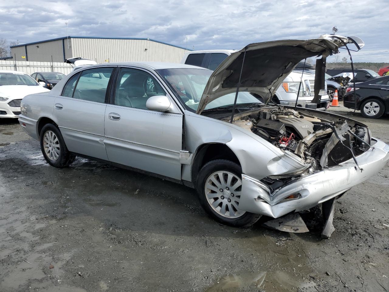 2000 Buick Park Avenue VIN 1G4CW54K6Y4290586 Copart auction photo, front end damage thumbnail 4