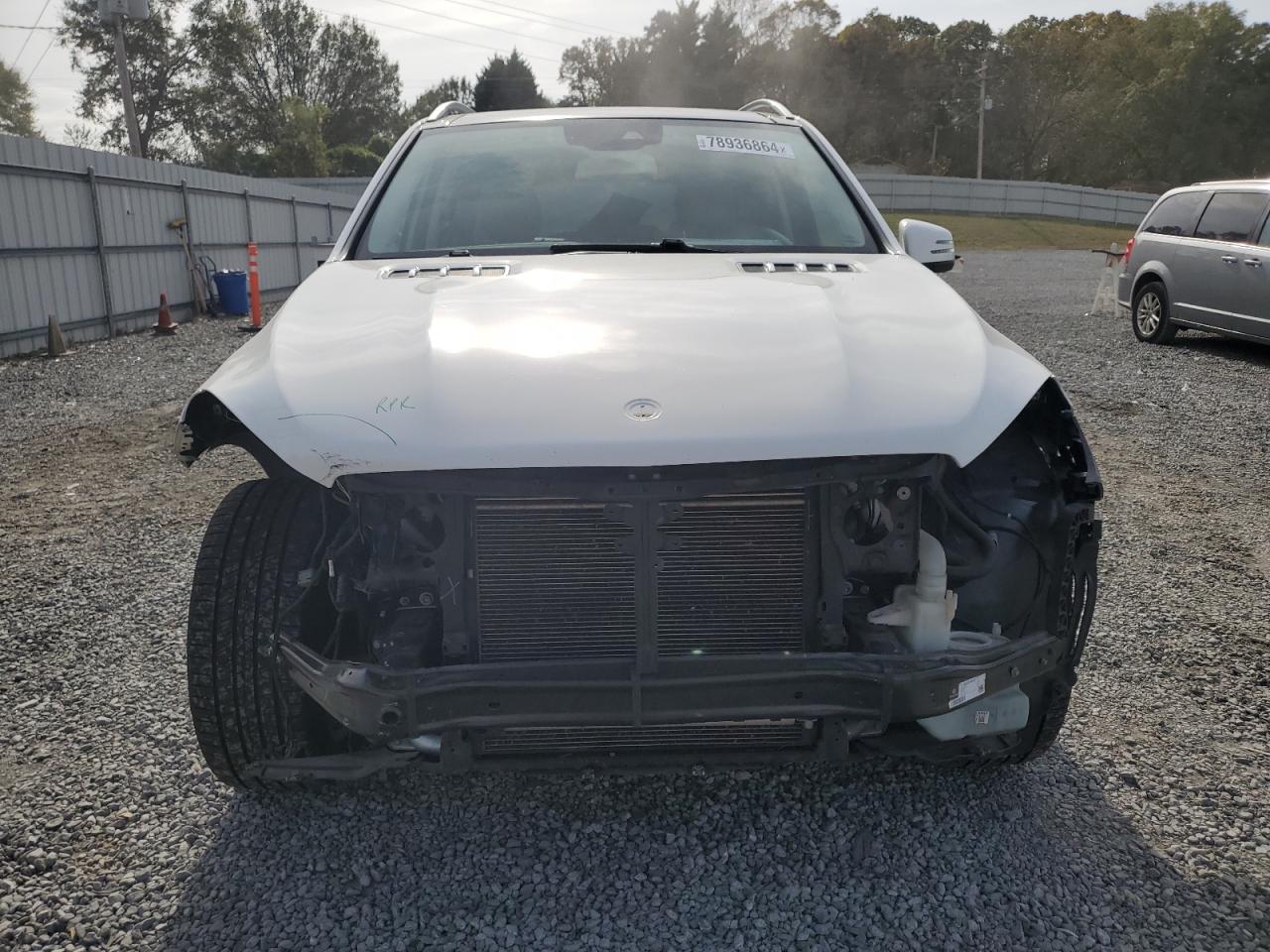 2018 Mercedes-Benz GLE VIN 4JGDA5HB0JB029291 Copart auction photo, front end / side damage thumbnail 5