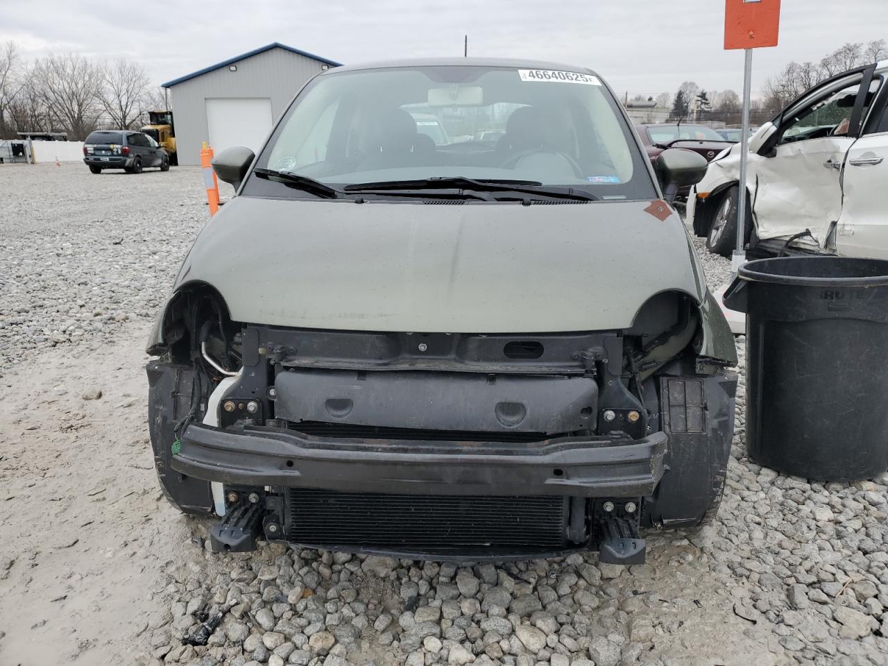 2013 Fiat 500 VIN 3C3CFFAR1DT574745 Copart auction photo, front end damage thumbnail 5