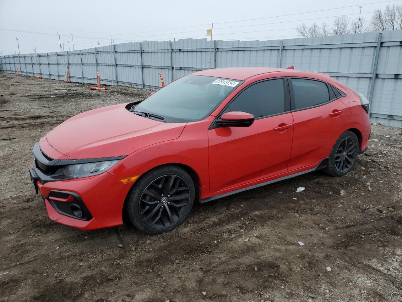 2020 Honda Civic VIN SHHFK7H4XLU208766