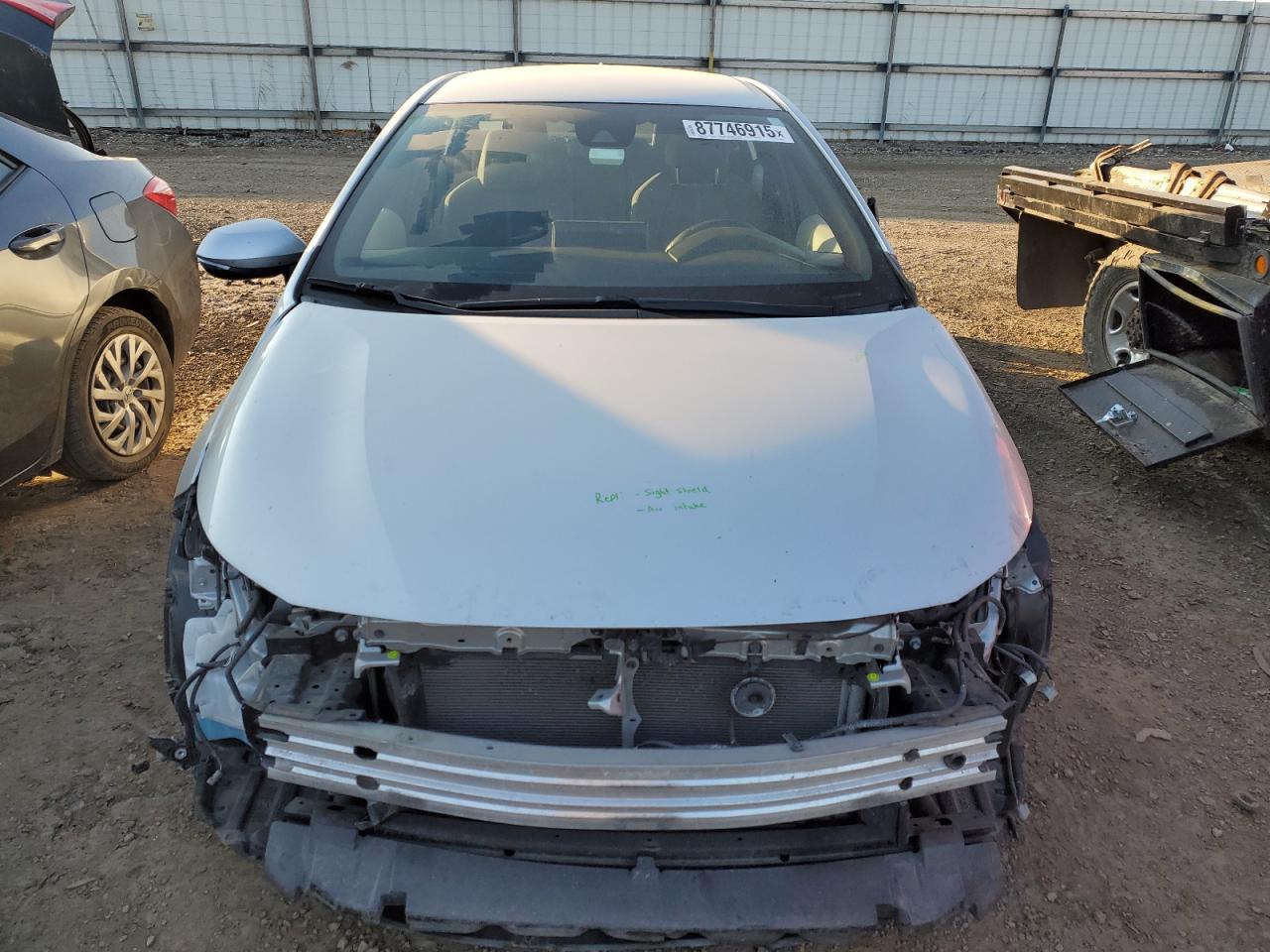 2020 Toyota Corolla VIN JTDS4RCE5LJ001670 Copart auction photo, all over damage thumbnail 5