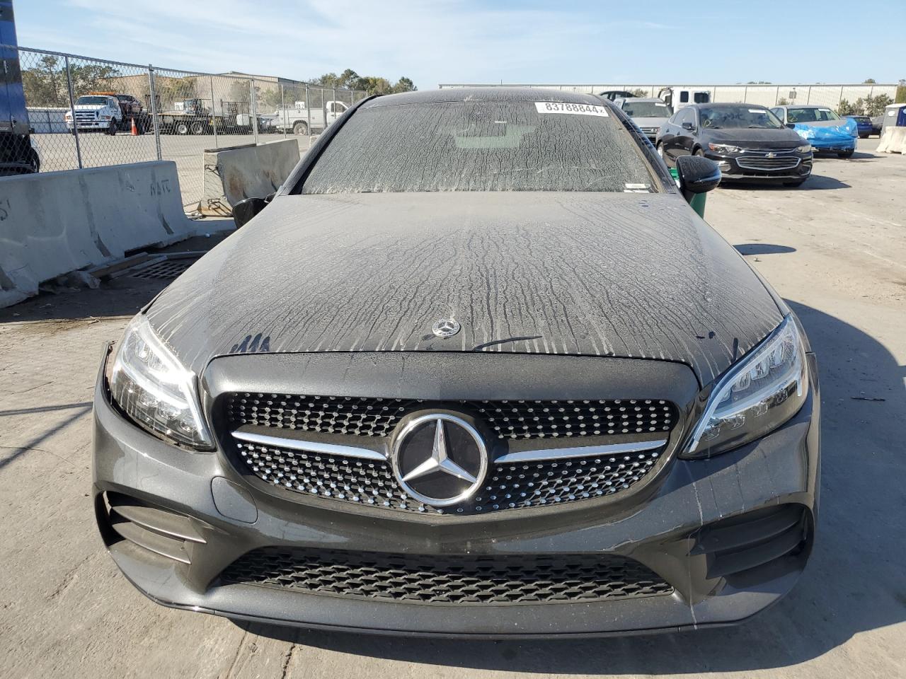 2020 Mercedes-Benz C-klasse VIN WDDWJ8DB1LF964986 Copart auction photo, side / front end damage thumbnail 5