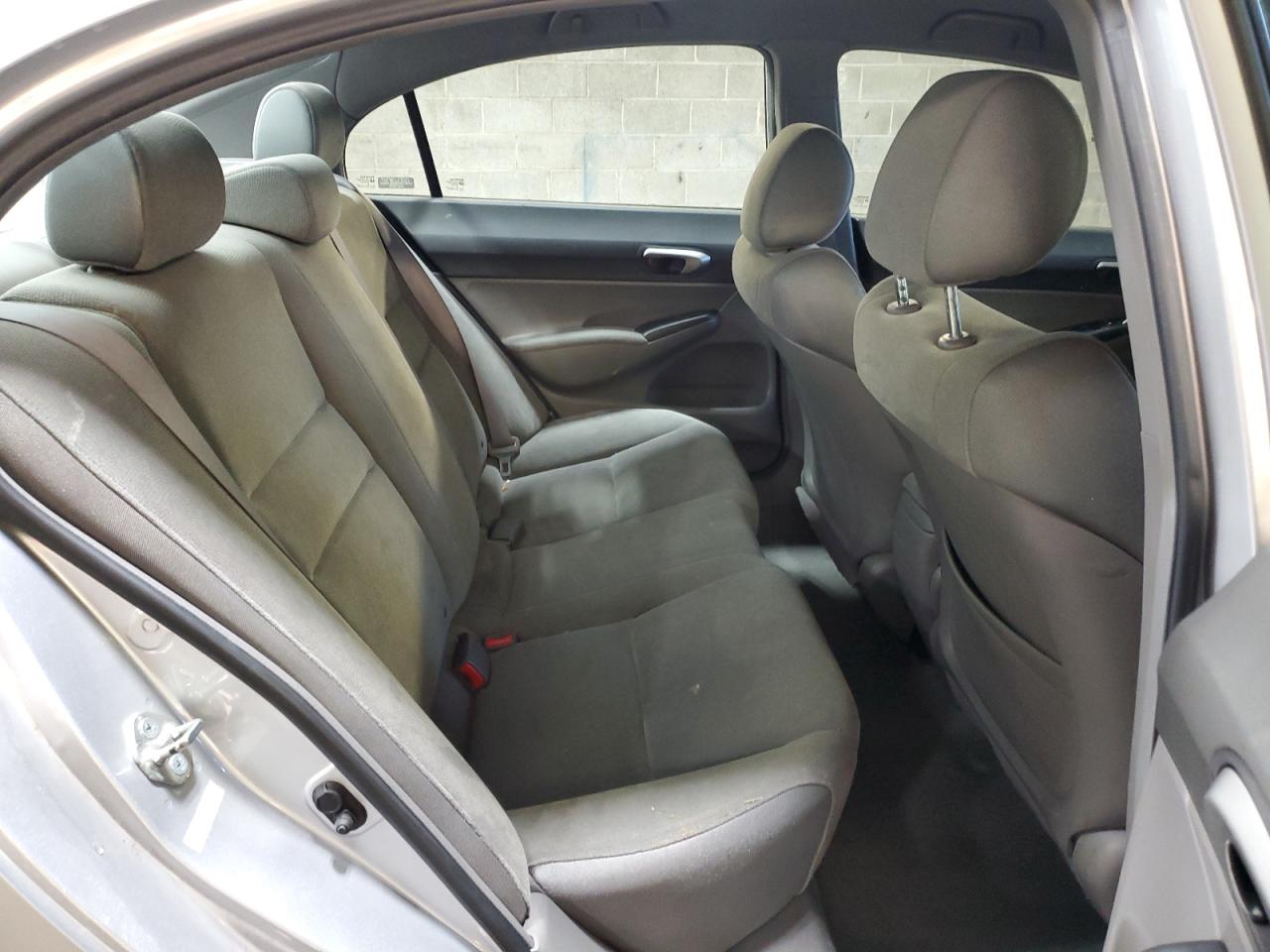 2006 Honda Civic VIN 2HGFA165X6H516081 Copart auction photo, rear end damage thumbnail 10