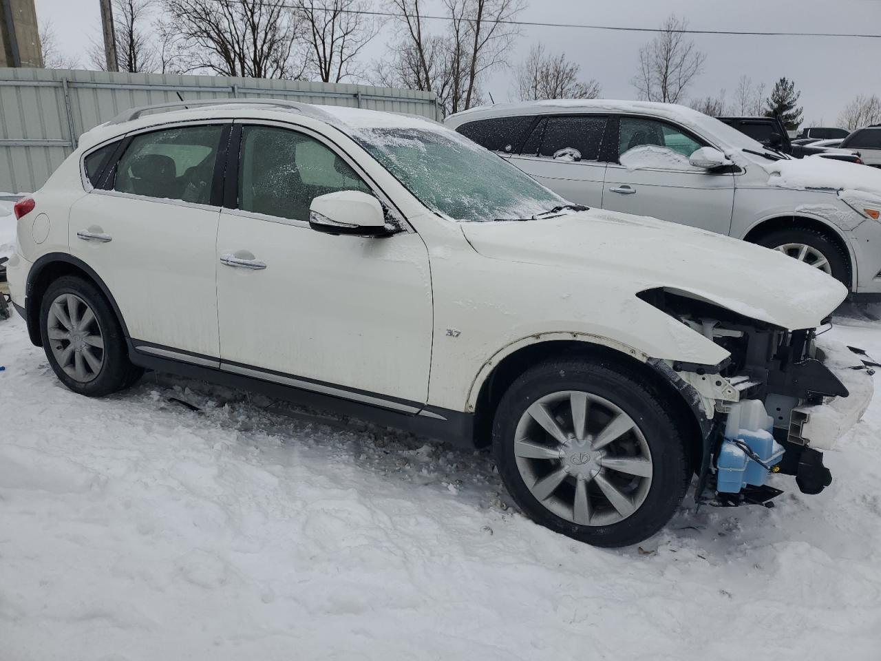 2016 Infiniti QX50 VIN JN1BJ0RR5GM262092 Copart auction photo, front end damage thumbnail 4