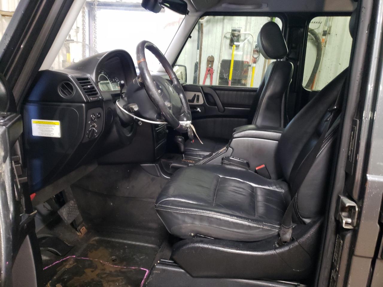 2005 Mercedes-Benz G-klasse VIN WDCYR71E65X160243 Copart auction photo, side damage thumbnail 7