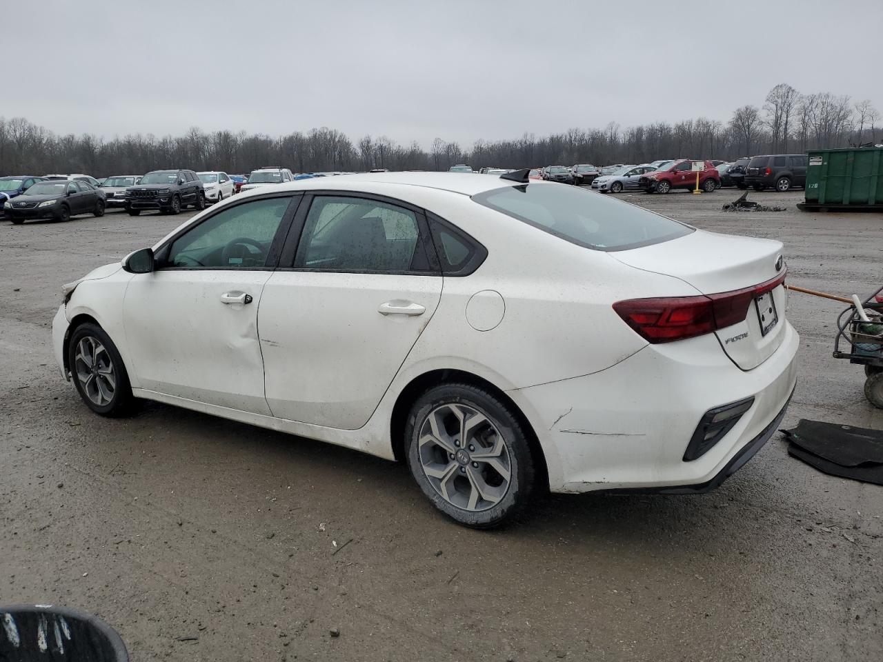 2019 KIA Forte VIN 3KPF24AD8KE075987 Copart auction photo, undercarriage / side damage thumbnail 2