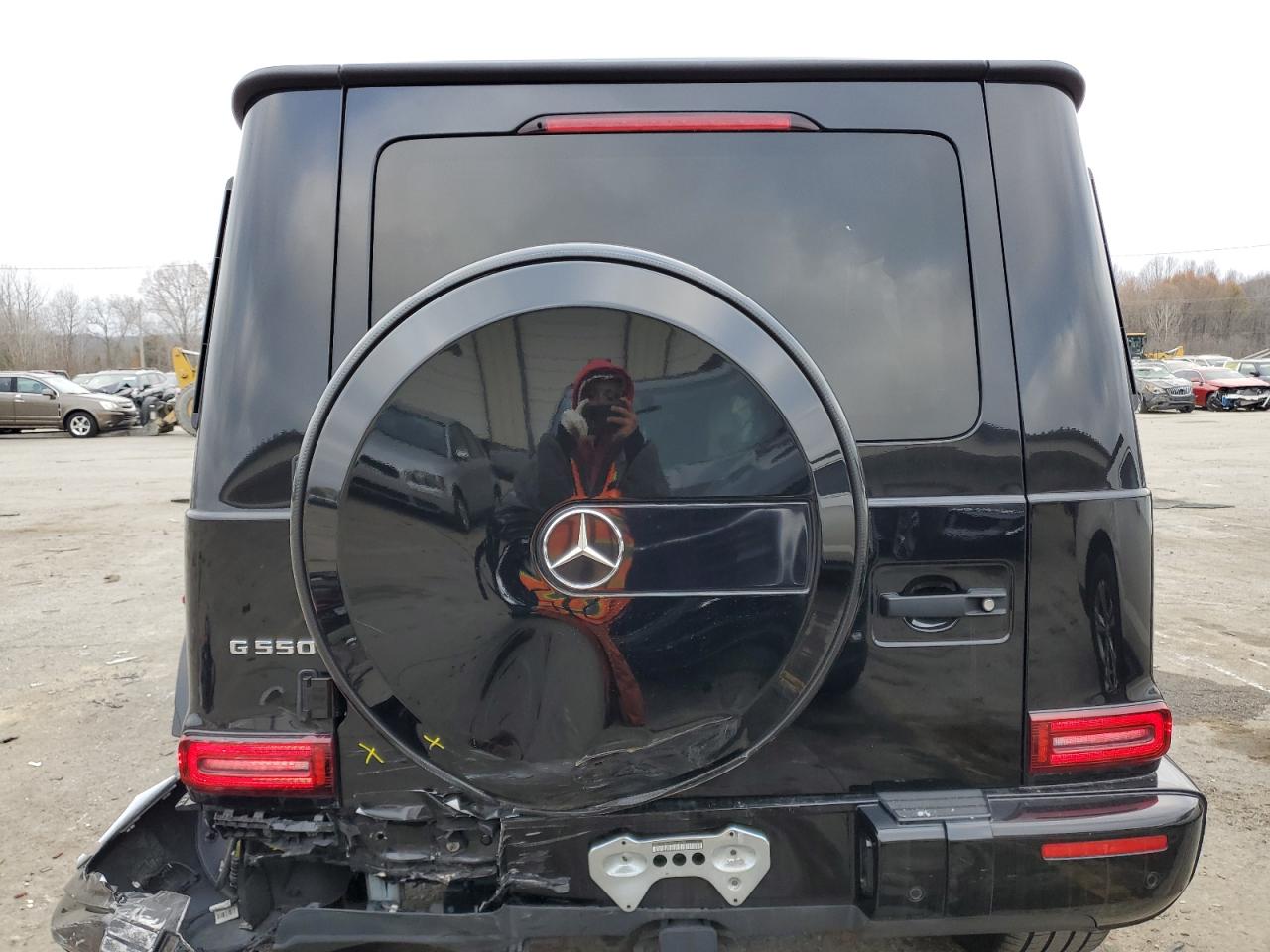 2019 Mercedes-Benz G-klasse VIN WDCYC6BJ7KX318933 Copart auction photo, rear end damage thumbnail 6