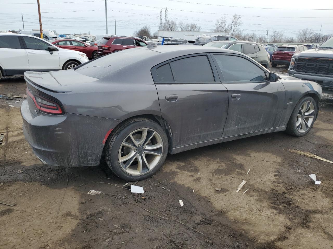 2015 Dodge Charger VIN 2C3CDXCT1FH741296 Copart auction photo, front end damage thumbnail 3