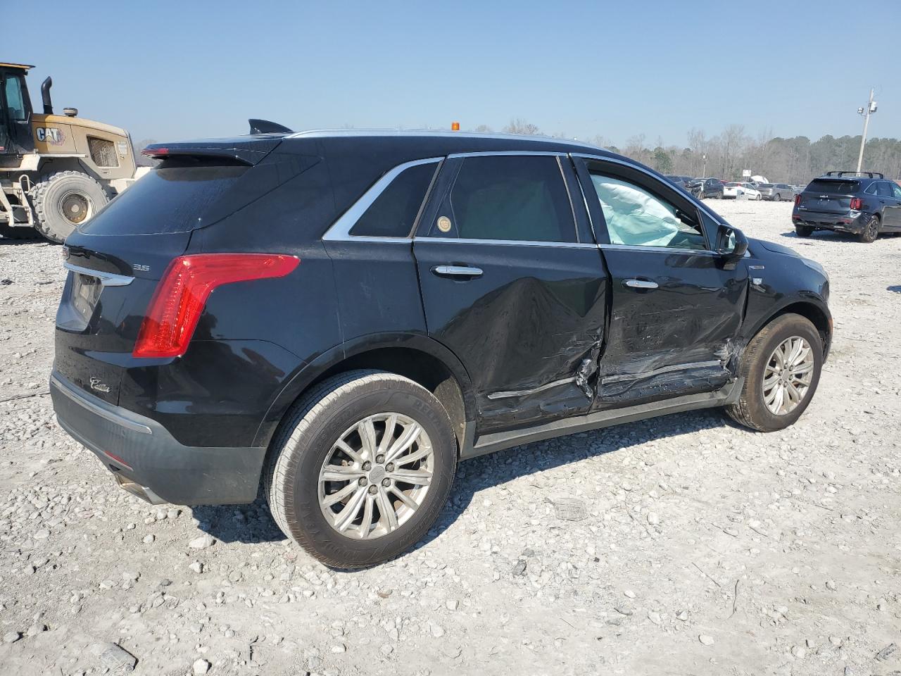 2017 Cadillac XT5 VIN 1GYKNARS8HZ241195 Copart auction photo, side damage thumbnail 3