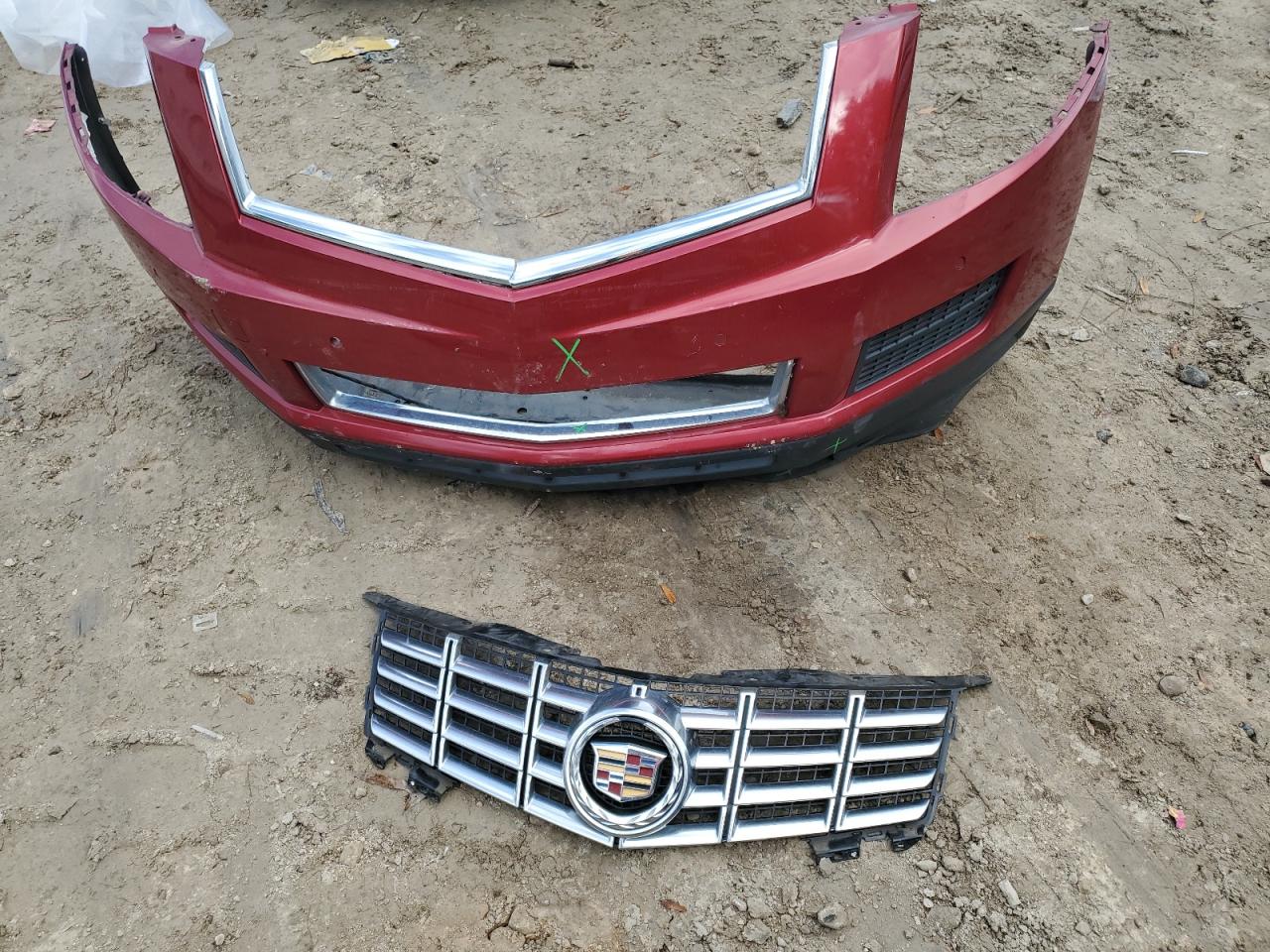 2013 Cadillac SRX VIN 3GYFNCE38DS633161 Copart auction photo, front end damage thumbnail 13