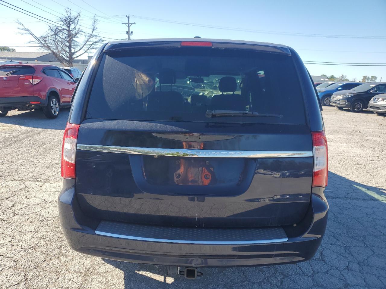 2013 Chrysler Town & Country VIN 2C4RC1CG6DR737437 Copart auction photo, front end / undercarriage damage thumbnail 6