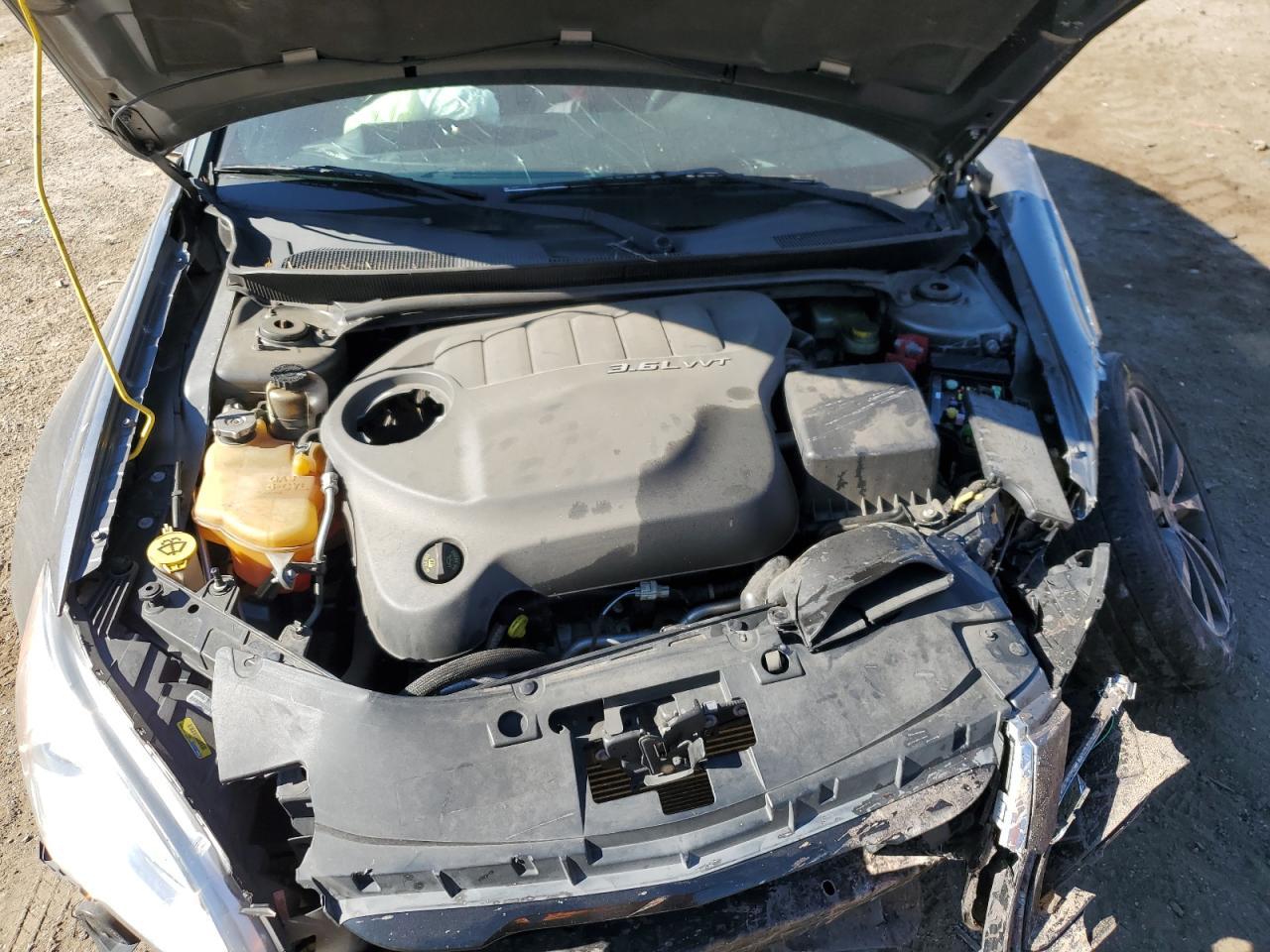 2012 Chrysler 200 VIN 1C3CCBHG7CN327282 Copart auction photo, front end damage thumbnail 13