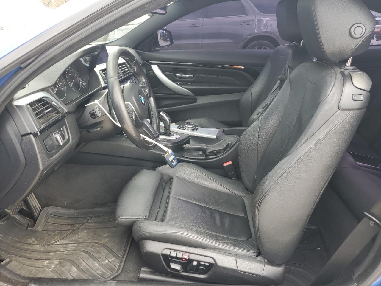 2015 BMW 4er VIN WBA3N3C54FK231999 Copart auction photo, front end damage thumbnail 7