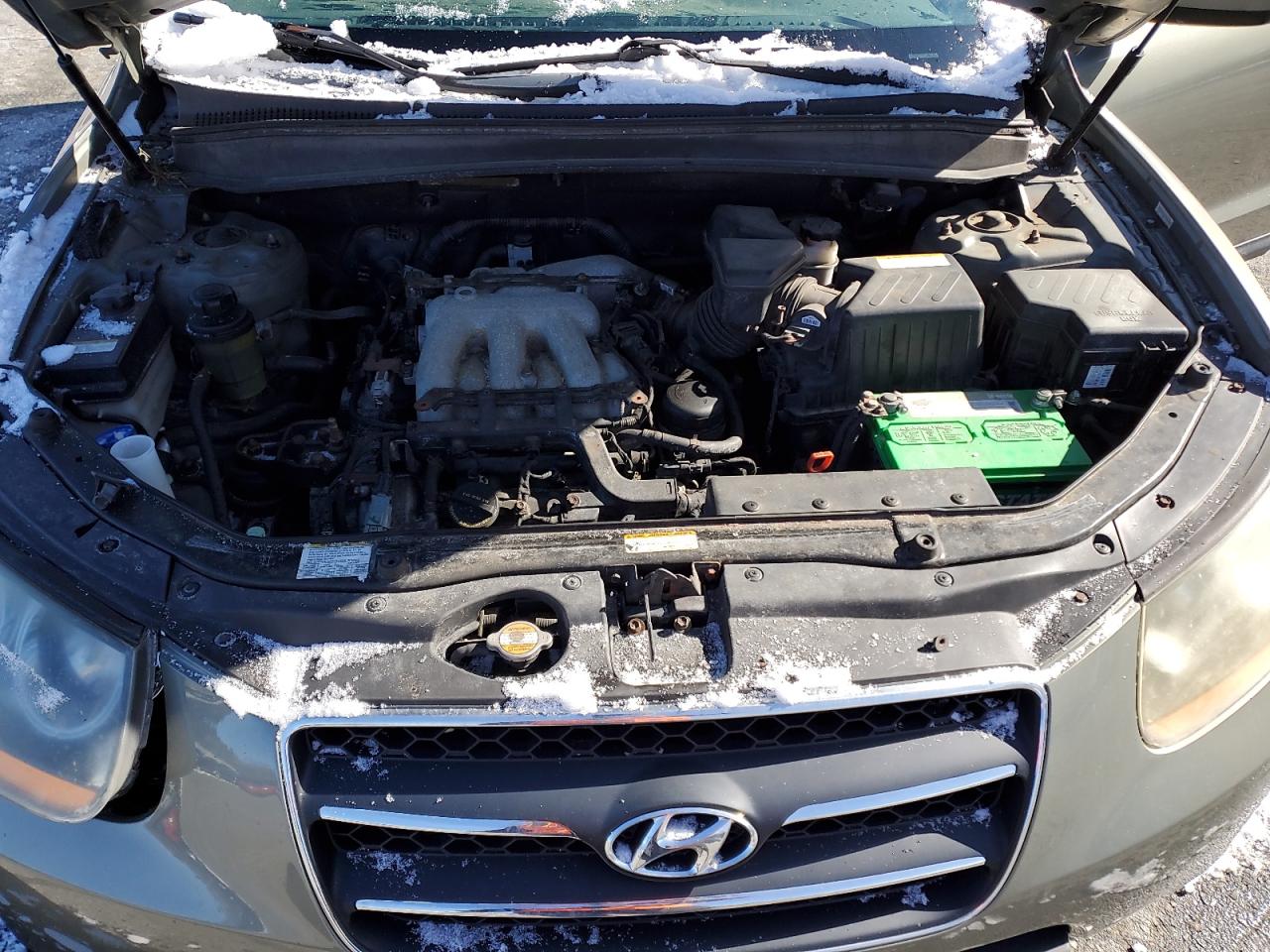 2008 Hyundai Santa Fe VIN 5NMSH13E18H221021 Copart auction photo, all over damage thumbnail 14
