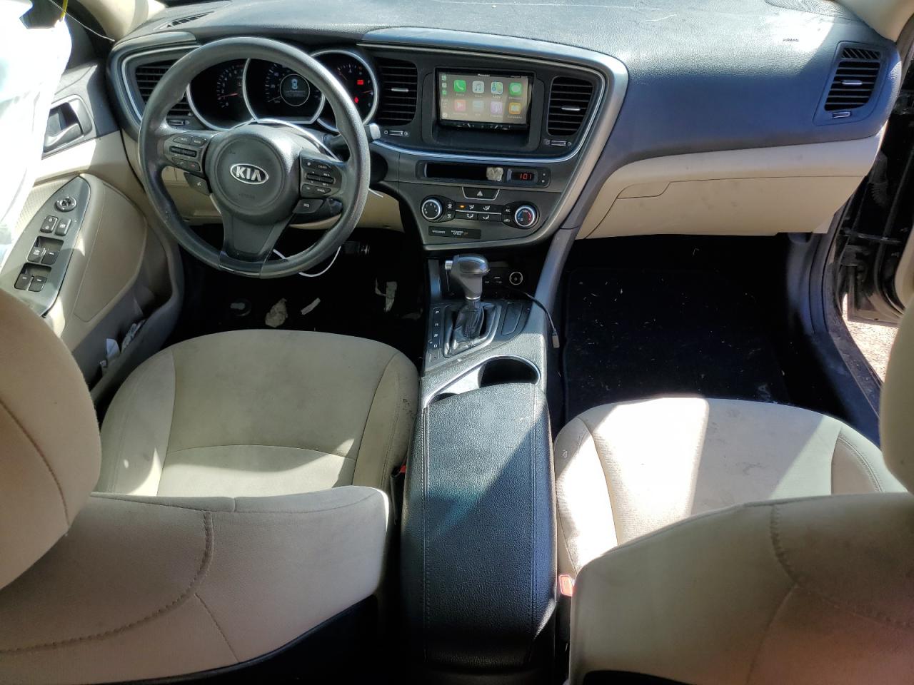 2015 KIA Optima VIN KNAGM4A78F5650676 Copart auction photo, all over damage thumbnail 8