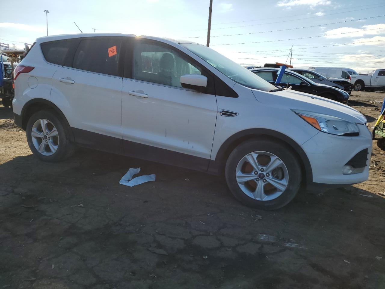 2014 Ford Escape VIN 1FMCU9G90EUB28583 Copart auction photo, water/flood damage thumbnail 4