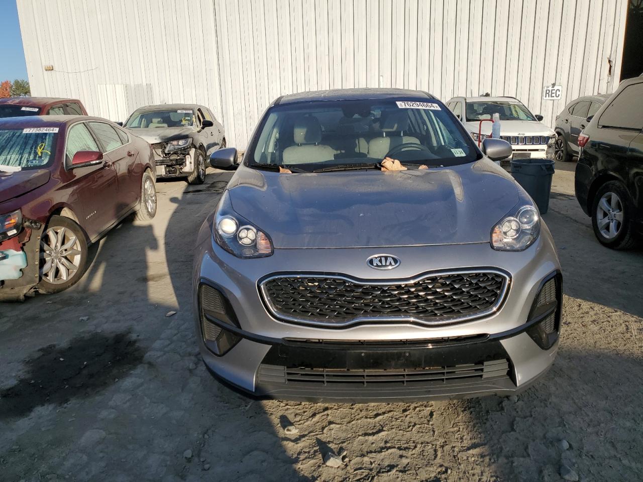 2020 KIA Sportage VIN KNDPM3AC8L7729954 Copart auction photo, side damage thumbnail 5