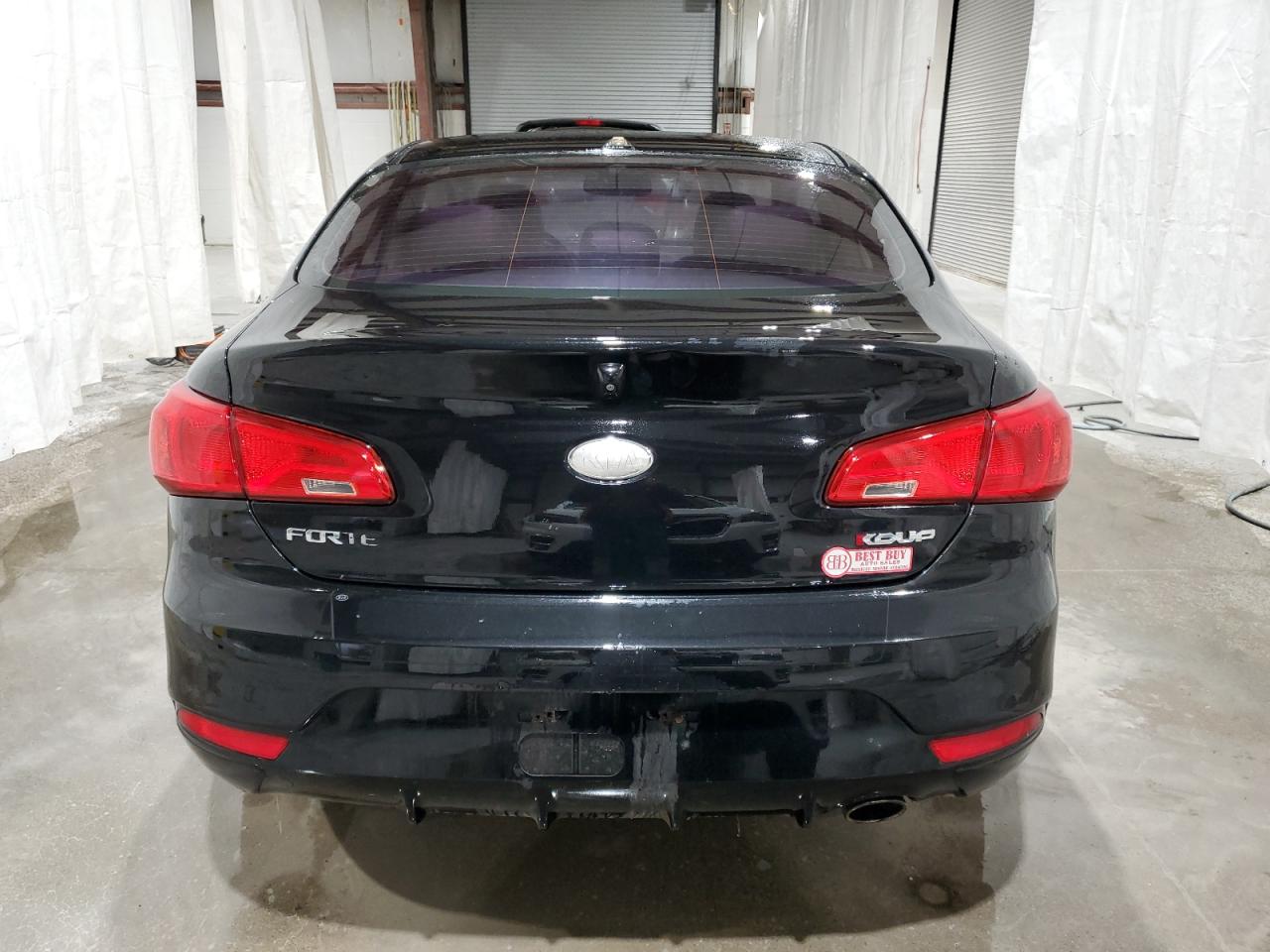 2014 KIA Forte VIN KNAFX6A81E5224320 Copart auction photo, front end damage thumbnail 6