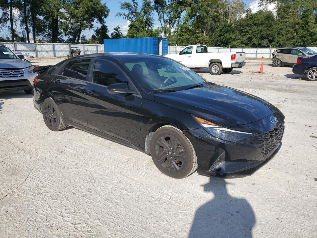 2021 Hyundai Elantra VIN 5NPLM4AG0MH032556 Copart auction photo, rear end / front end damage thumbnail 4