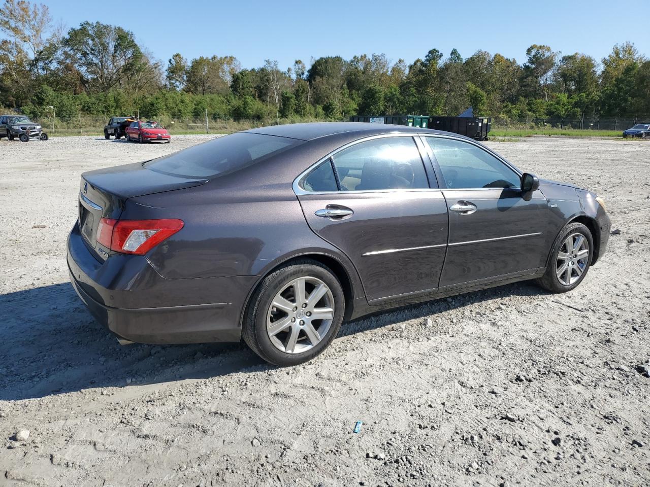 2009 Lexus ES VIN JTHBJ46G992291468 Copart auction photo, top/roof damage thumbnail 3