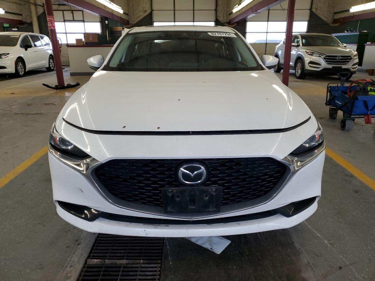 2021 Mazda 3 VIN 3MZBPBCM2MM208721 Copart auction photo, rear end damage thumbnail 5